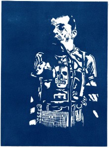 IanDuryLinocut001